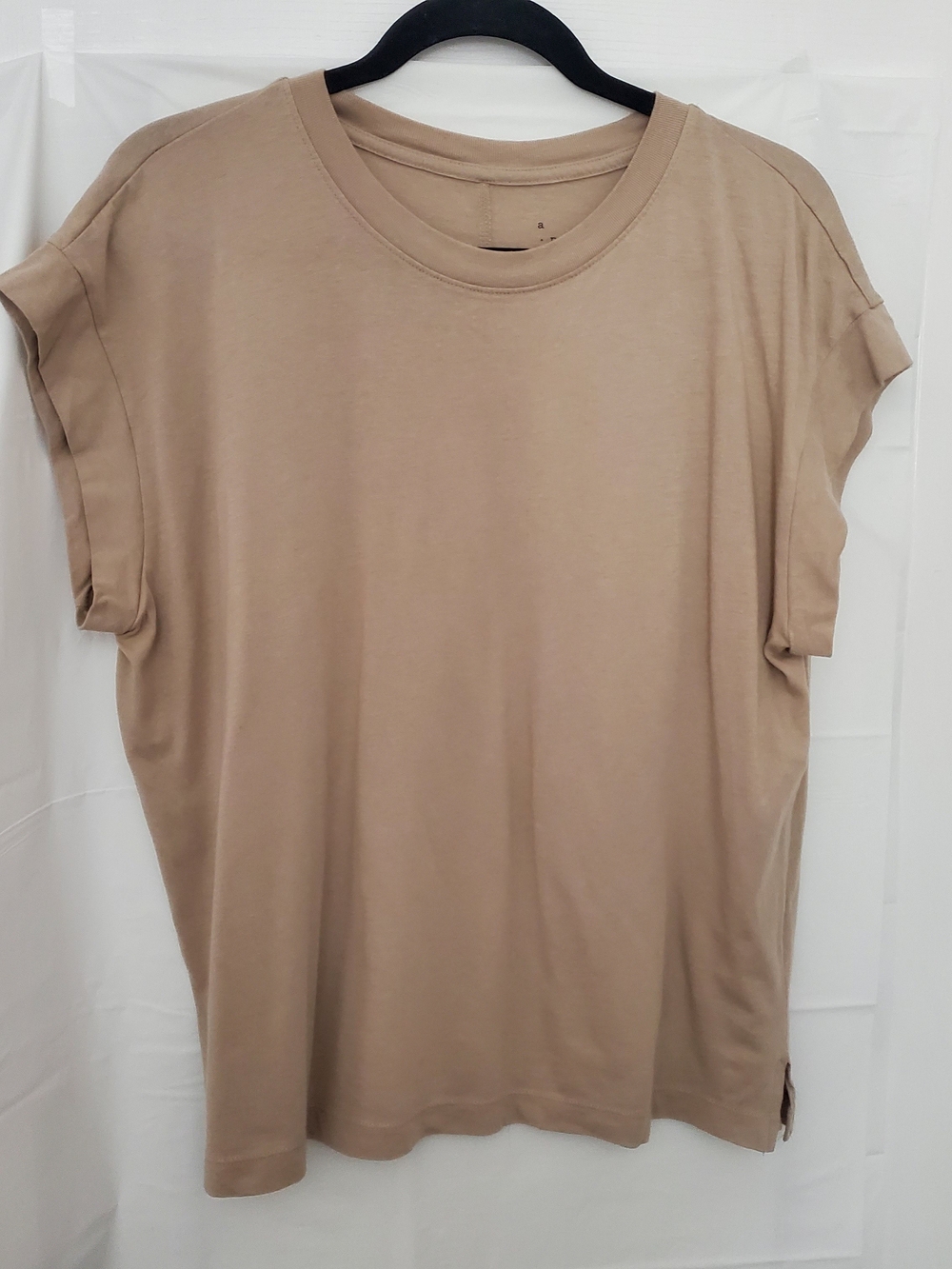 A New Day Relaxed Crew Neck Short Sleeve Tee - Taupe